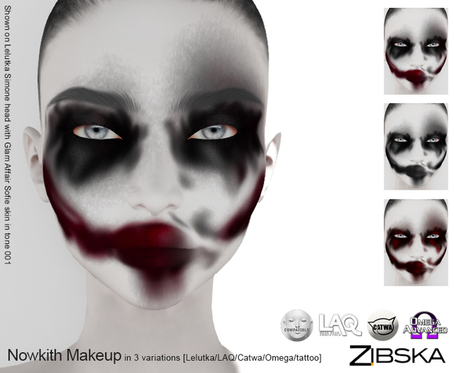 Zibska ~ Nowkith Makeup [no trans] ~ wear me