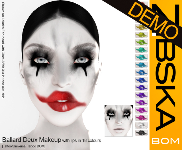 Zibska BOM Pack ~ Ballard Deux Makeup [no trans] ~ wear me Demo