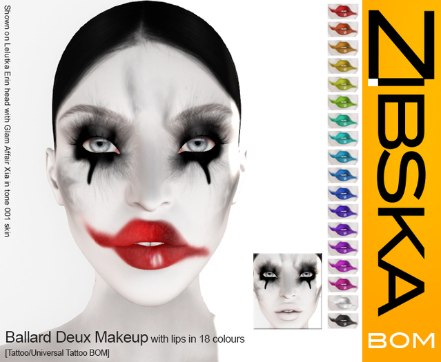 Zibska BOM Pack ~ Ballard Deux Makeup [no trans] ~ wear me