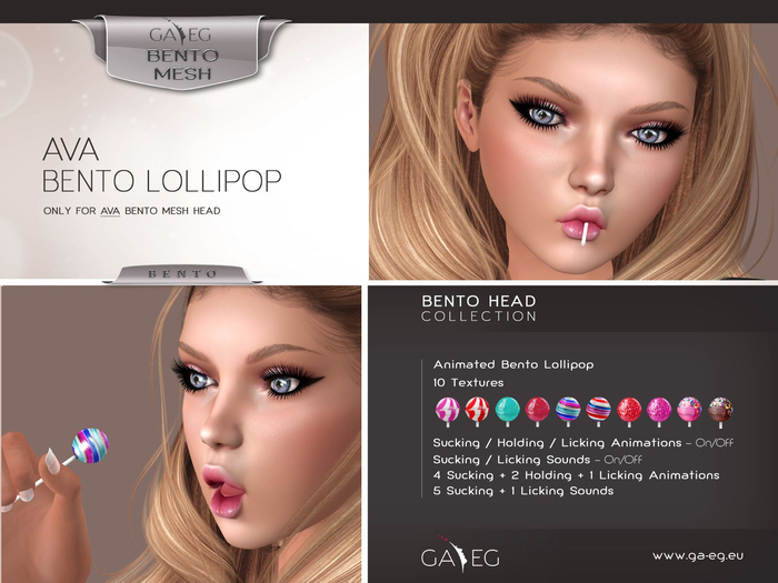 DISCOUNTED !!! [GA.EG] Ava Bento Lollipop