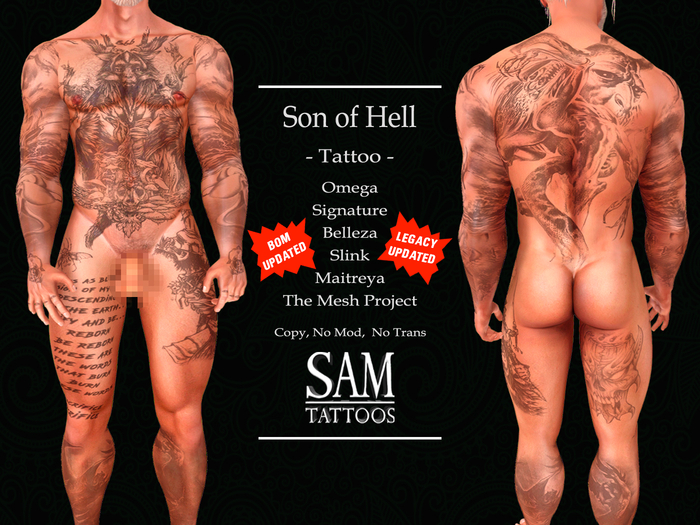 [SAM TATTOOS] SON OF HELL TATTOO
