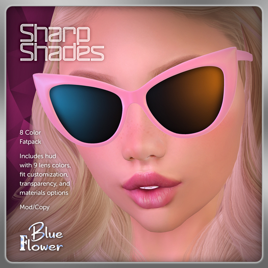 Blue Flower - Sharp Shades - Demo