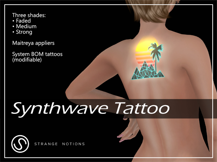Strange Notions Tattoo - Synthwave