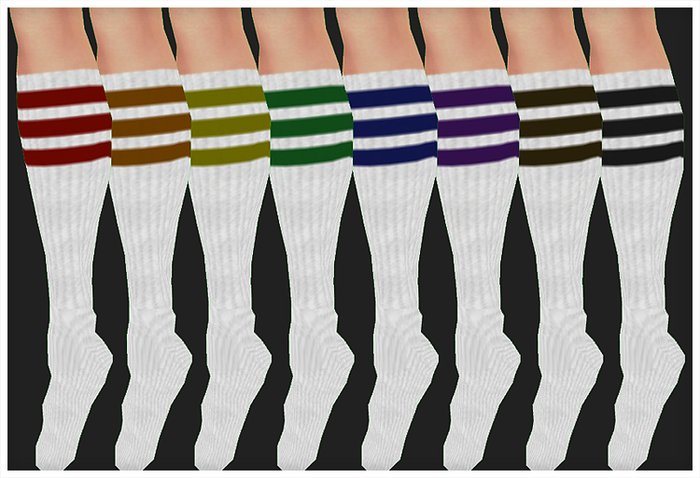 S&Co. Tube Socks//Darks Bag