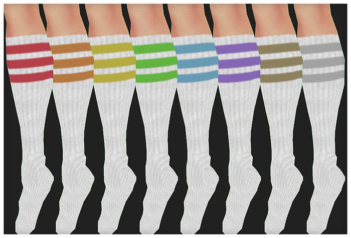 S&Co. Tube Socks//Lights Bag