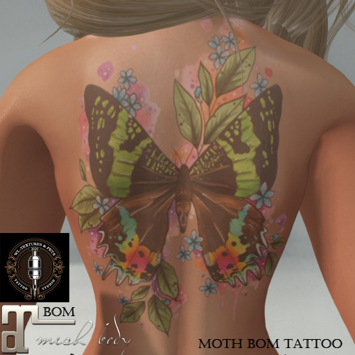 WL-Moth BOM Tattoo 