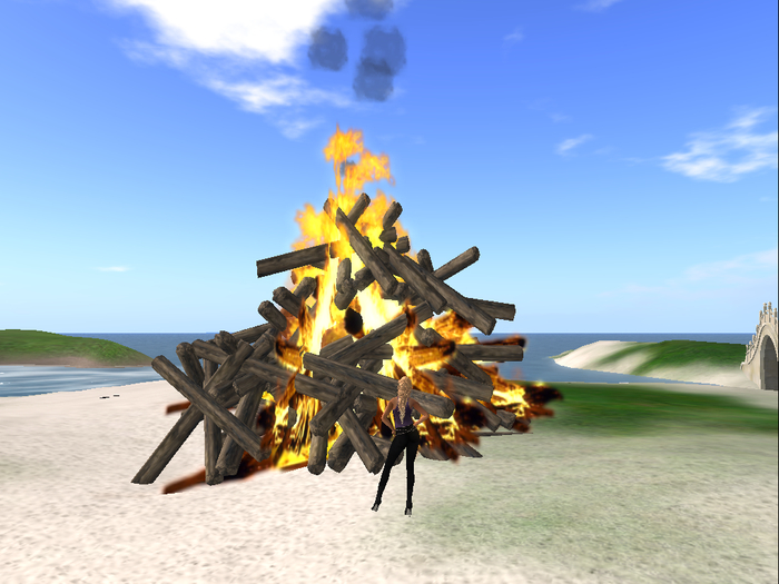 Huge Bonfire -  The Random Stuff Store (boxed)