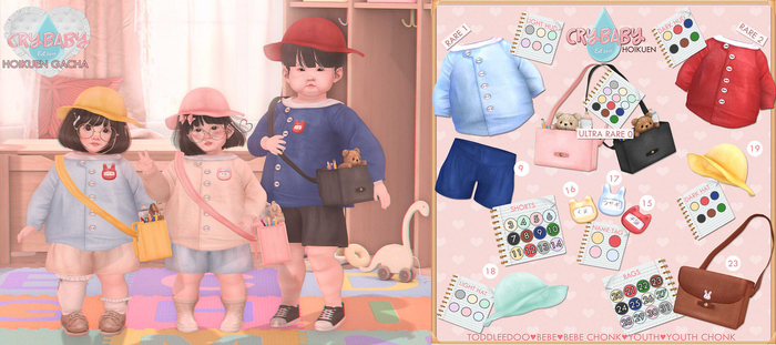 { CryBaby } Hoikuen #22 Bag [Green]