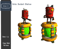 HOME 55 -  Robo Bucket - Statue (Add tu Unpack)