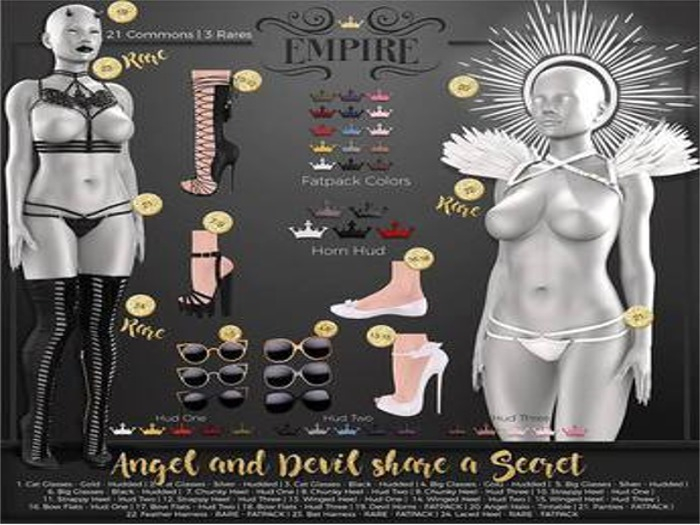 #EMPIRE - Arcade Dec '16 - Lace - *Maitreya* - RARE