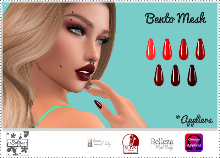 :: S:: Sofija Nails - Reds (add me)