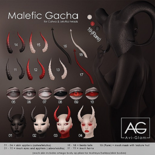 AG. Malefic Gacha - Skin - Catwa - 02