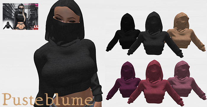 [Pusteblume]Texture for MI963870 Black Hooded Set 2