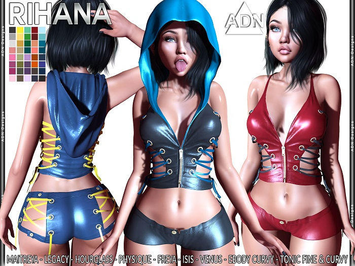ADN Rihana MAITREYA LEGACY HOURGLASS PHYSIQUE FREYA ISIS VENUS