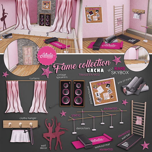 Astralia - Fame gacha set (copy FATPACK)