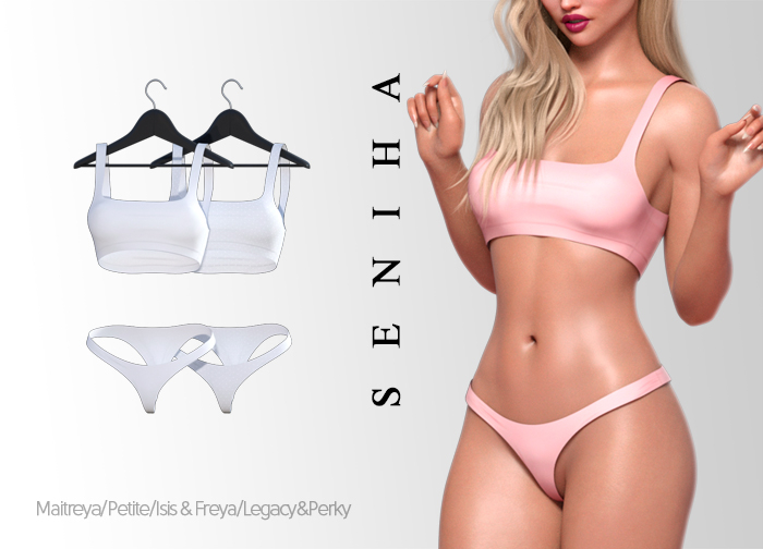Seniha. Mimi Bikini // White