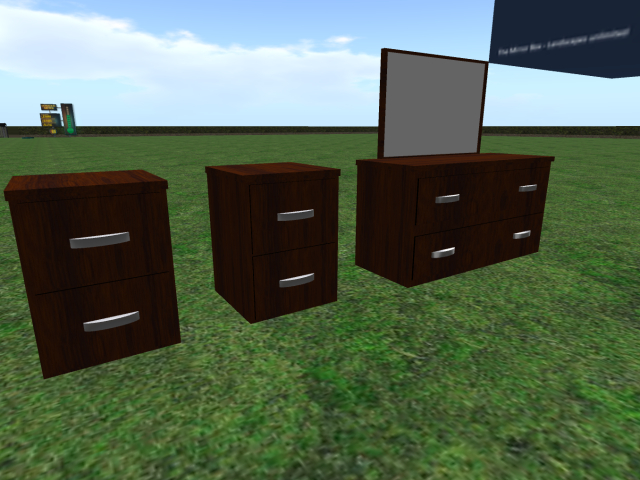Dresser and Night Stands (R)