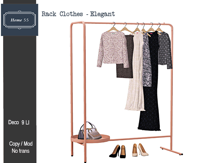 HOME 55 -  Rack Clothes - Elegant  