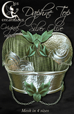 *LE* Daphne Top Silver Olive