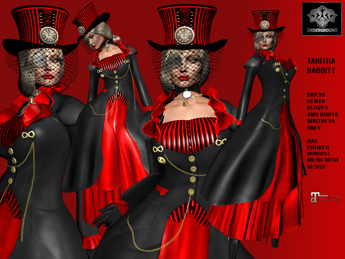 **TABITHA BABBITT STEAMPUNK INSPIRATION CMAITREYA ONLY** (WEAR)