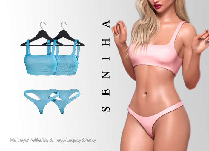 Seniha. Mimi Bikini // Blue