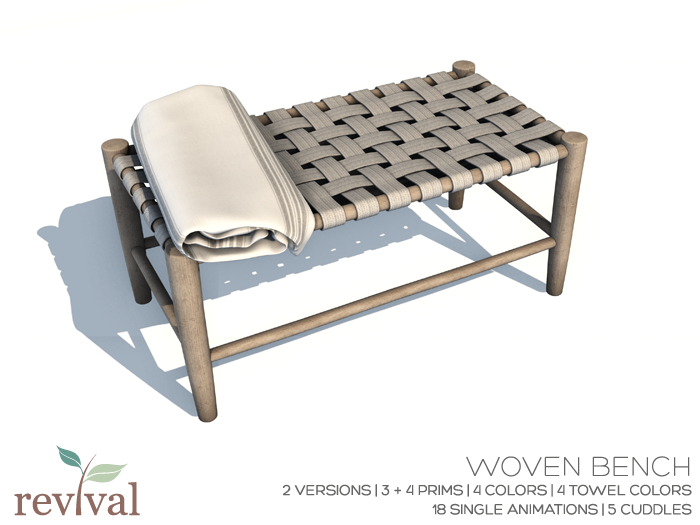 .:revival:. woven bench