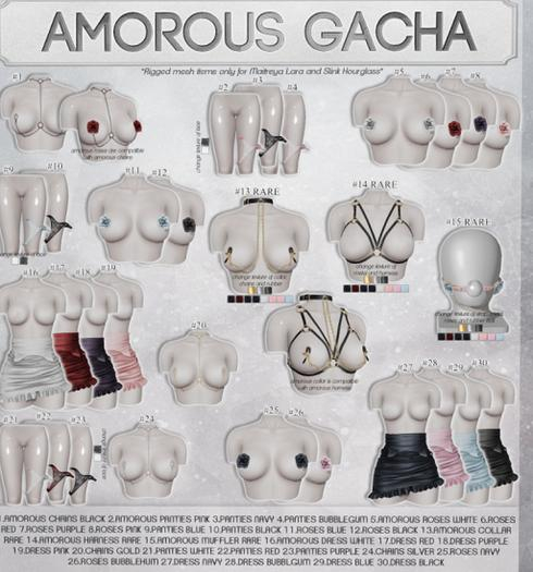 Caboodle - Amorous Roses - Black - Hourglass