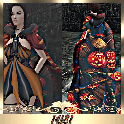 Pumpkin Witch Cloaks Boxed