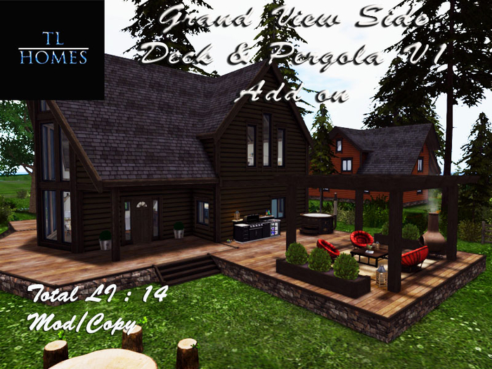 TLH Grand View Deck & Pergola V1 Add On Crate