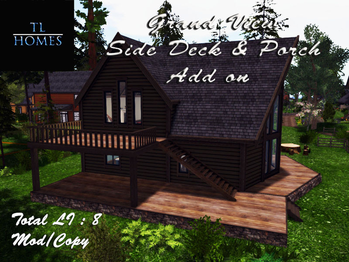 TLH Grand View Side Porch & Deck Add On Crate
