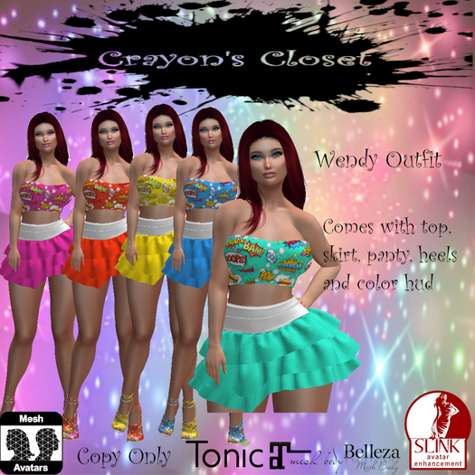 Wendy Outfit - Crayon's Closet