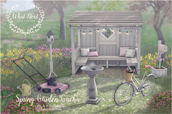 {what next} Spring Garden Arbor (boxed) RARE