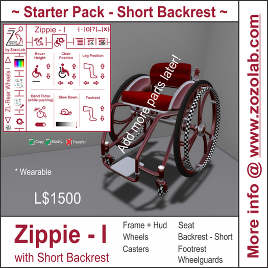 [ZozoLab] Zippie I - Starter Pack - BkRest S