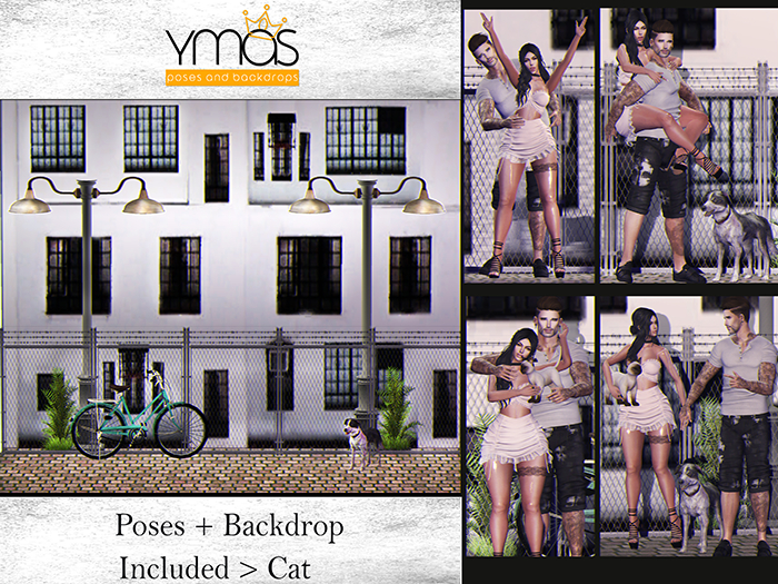 {Ymas Poses} Backdrop + Pose