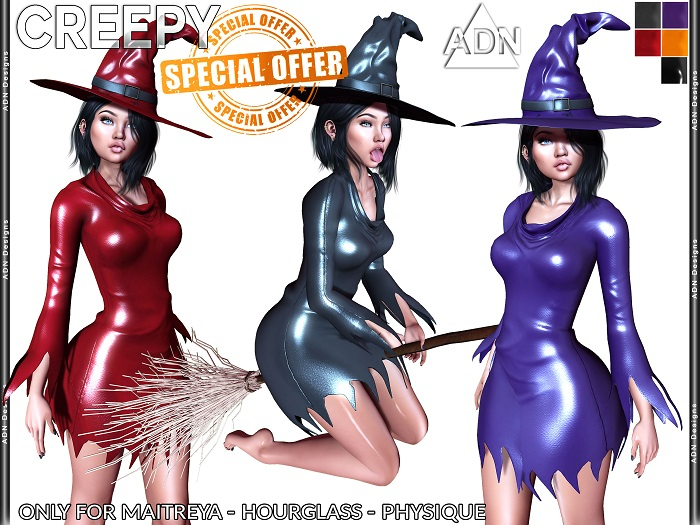 ADN Creepy Maitreya Hourglass Physique only