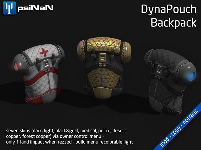 [psiNaN] DynaPouch Backpack v1.0 (BOX)