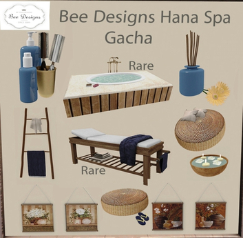 Second Life Marketplace - .:Bee Designs:. Hana Spa Ladder