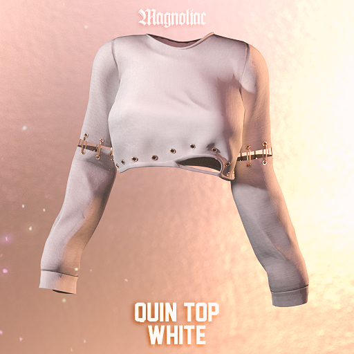 Magnoliac - Quin Top (White)