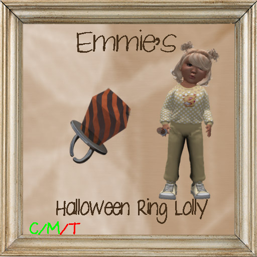 Emmie's Halloween Ring Lolly (add)