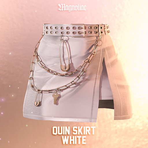 Magnoliac - Quin Skirt (White)