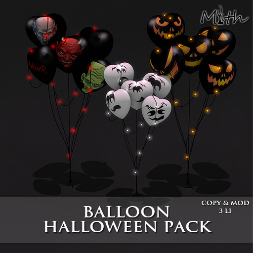 Myth - Balloons Halloween Pack