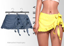 Seniha. Mimi Skirt // Dark Blue