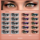 Nuve. Liquid Rainbow eyeshadows w/Eyeliner - Lelutka Evo HD