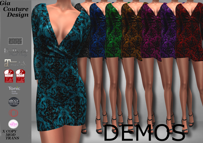 "GCD" Phyllis Cocktail Dresses DEMOS