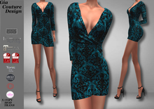 "GCD" Phyllis Cocktail Dresses Aqua