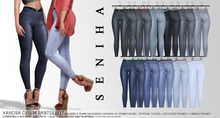 Seniha. Xandra Denim Pants // Fatpack