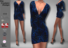 "GCD" Phyllis Cocktail Dresses Blue