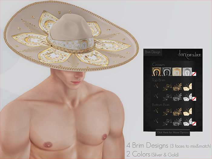 [[dD]] Mexican Hat / Sombrero Mexicano - Tan (wear me)