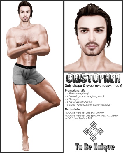 To Be Unique - CRISTOPHER Shape (BOX)