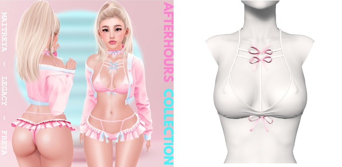 Rebelpill - AfterHours Collection Bra White